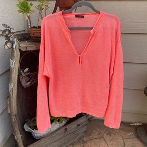 J Crew Neon Sweater